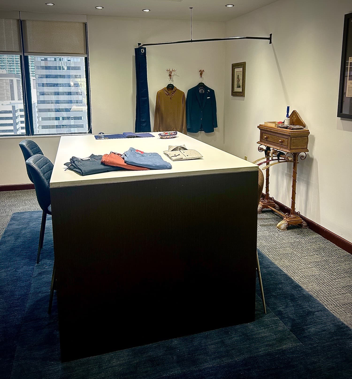 Inside the Bespoke by CB styling studio